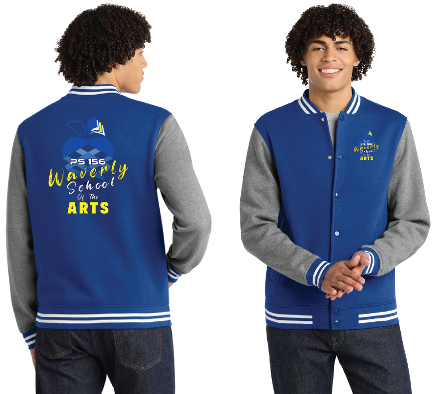 Fleece Letterman Jacket